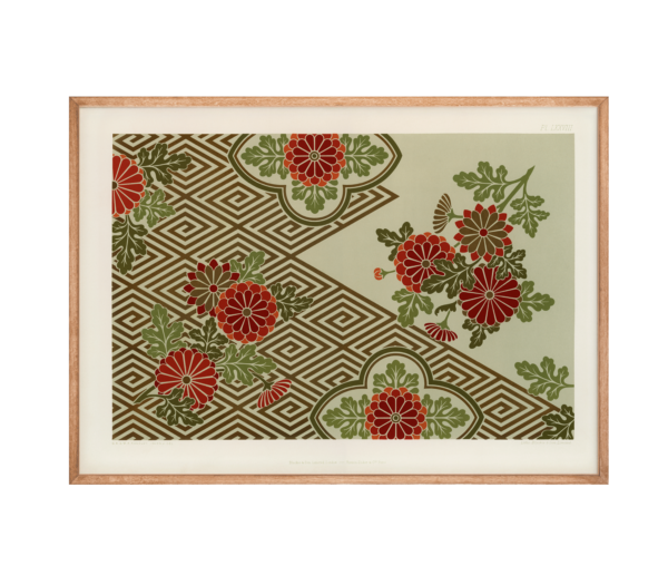 Vintage Japanese Pattern Plakat - 60x84