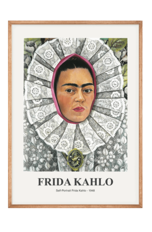 Frida Kahlo - Self-Portrait Frida Kahlo Plakat - 70x100