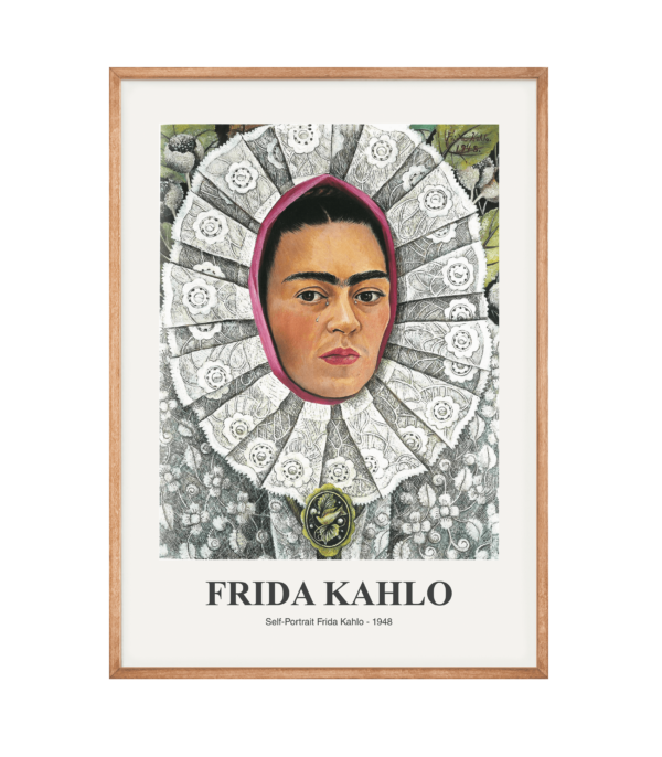 Frida Kahlo - Self-Portrait Frida Kahlo Plakat - 70x100