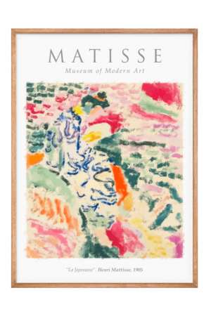 Henri Matisse - La Japonaise Plakat - 70x100