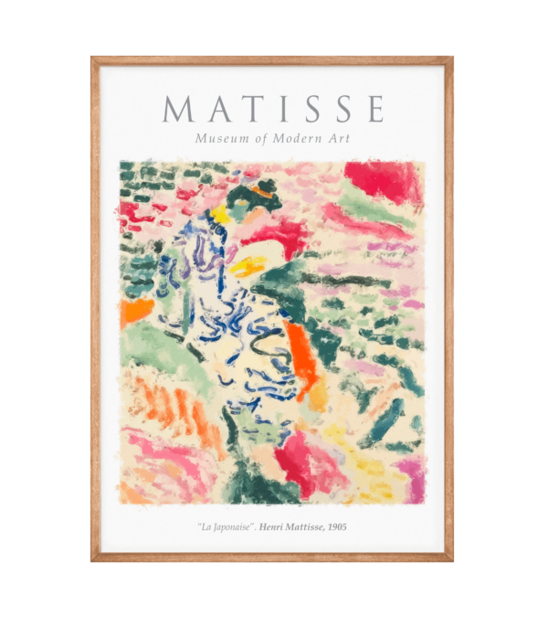 Henri Matisse - La Japonaise Plakat - 70x100