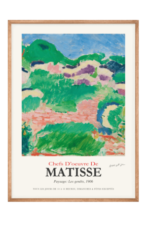 Henri Matisse Plakat - 70x100