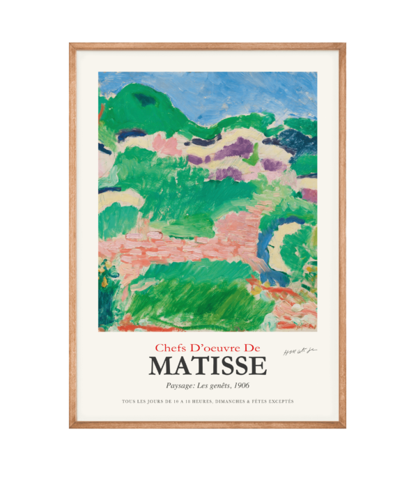 Henri Matisse Plakat - 70x100