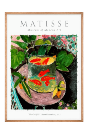 Henri Matisse - The Goldfish Plakat - 70x100