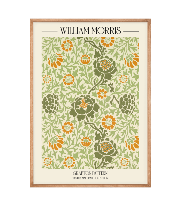 William Morris - Grafton Pattern Plakat - 50x70