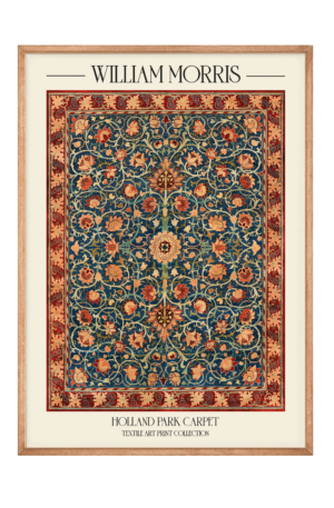 William Morris - Holland Park Carpet Plakat - 60x84