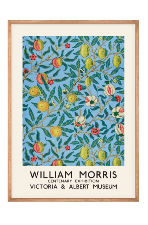 William Morris - Four Fruits Pattern Plakat - 60x84