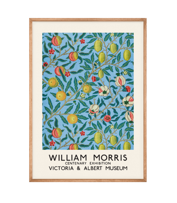 William Morris - Four Fruits Pattern Plakat - 60x84