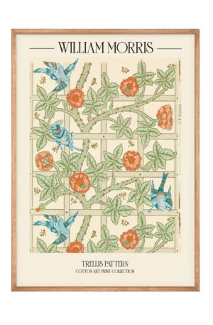 William Morris - Trellis Pattern Plakat - 60x84