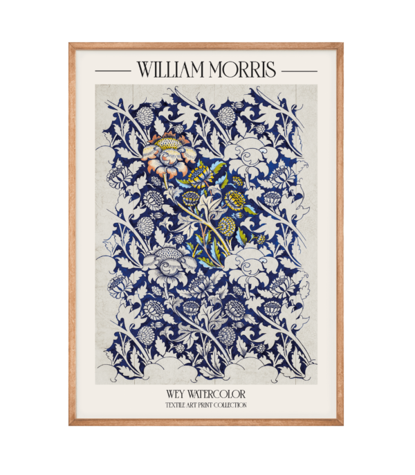 William Morris - Wey Watercolor Plakat - 50x70