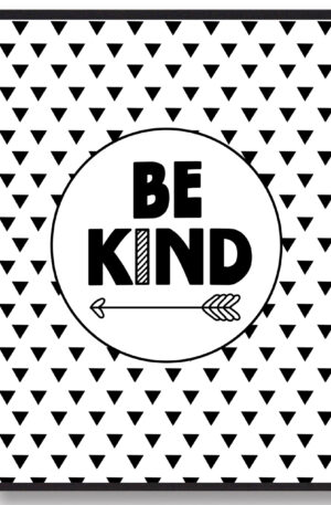 Be Kind - plakat (Størrelse: L - 50x70cm (B2))