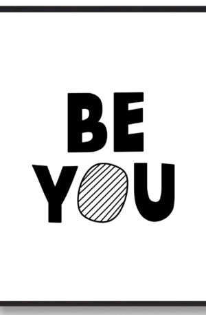 Be You - plakat (Størrelse: L - 50x70cm (B2))