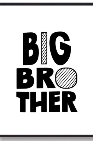 Big Brother - plakat (Størrelse: L - 50x70cm (B2))