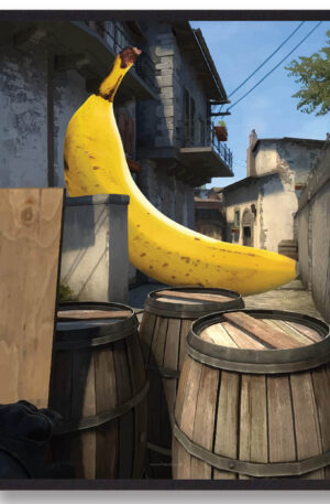 Banana - CS gamerplakater (Størrelse: L - 50x70cm (B2))