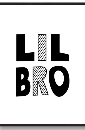 Lil Bro - plakat (Størrelse: L - 50x70cm (B2))