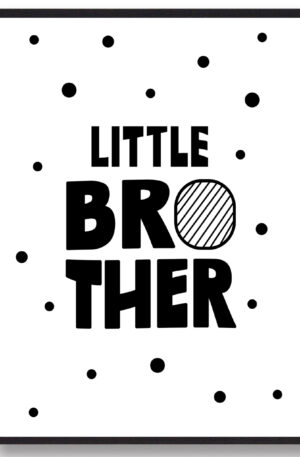 Little Brother - plakat (Størrelse: L - 50x70cm (B2))