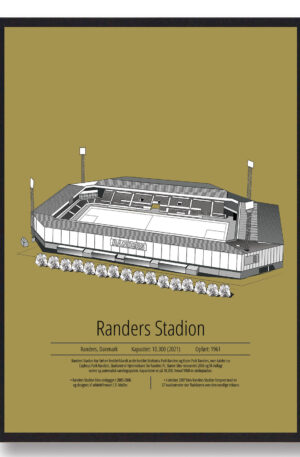 Cepheus Park Randers  Randers FC gul (Størrelse: S - 21x29