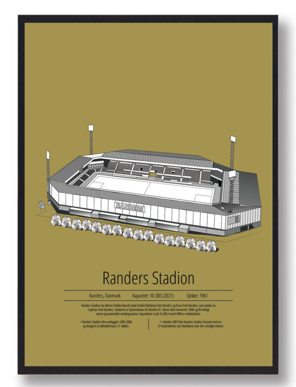 Cepheus Park Randers  Randers FC gul (Størrelse: S - 21x29