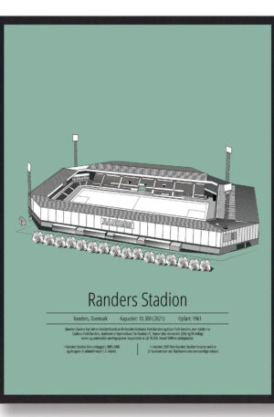 Cepheus Park Randers  Randers FC mintgrøn (Størrelse: S - 21x29