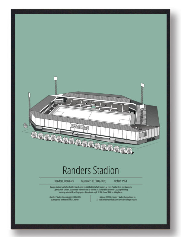 Cepheus Park Randers  Randers FC mintgrøn (Størrelse: S - 21x29