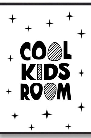 Cool kids room - plakat (Størrelse: L - 50x70cm (B2))