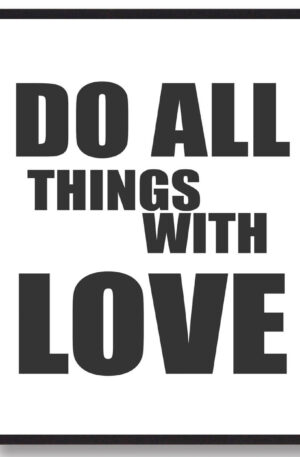 Do all things... - plakat (Størrelse: XS - 15x21cm (A5))