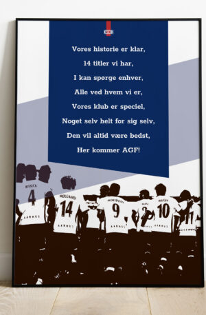 AGF-plakat - Vores historie er klar