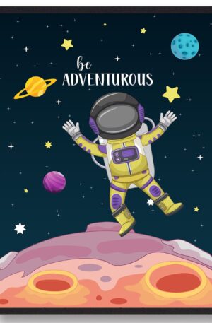 Astronaut - plakat (Størrelse: S - 21x29