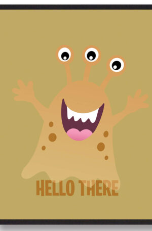 HELLO THERE - plakat (Størrelse: L - 50x70cm (B2))