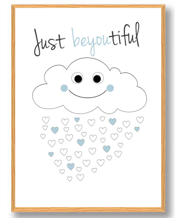 Just beyoutiful - plakat (Størrelse: S - 21x29