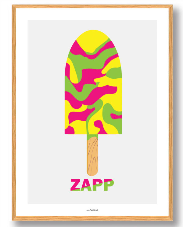 Zapp - plakat (Størrelse: L - 50x70cm (B2))