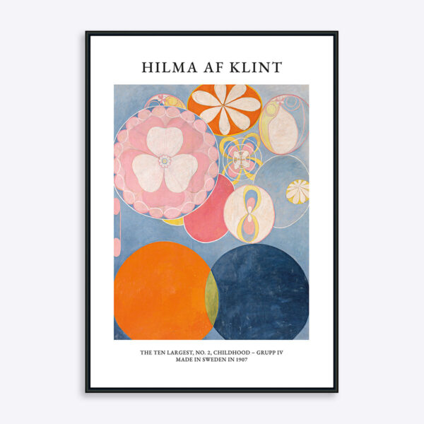 Hilma af Klint The Ten Largest Childhood No2 - 70x100 cm