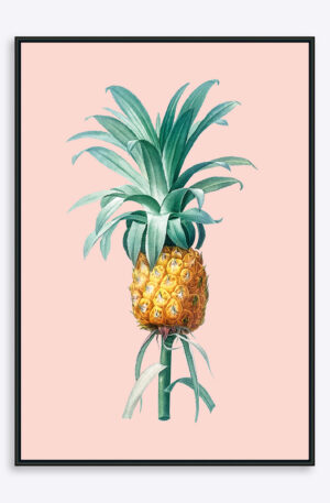 Pastel Pineapple - 70x100 cm