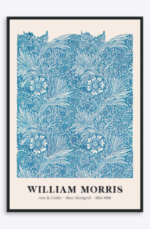 William Morris Blue Marigold - 50x70 cm