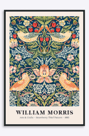 William Morris Strawberry Thief - 50x70 cm